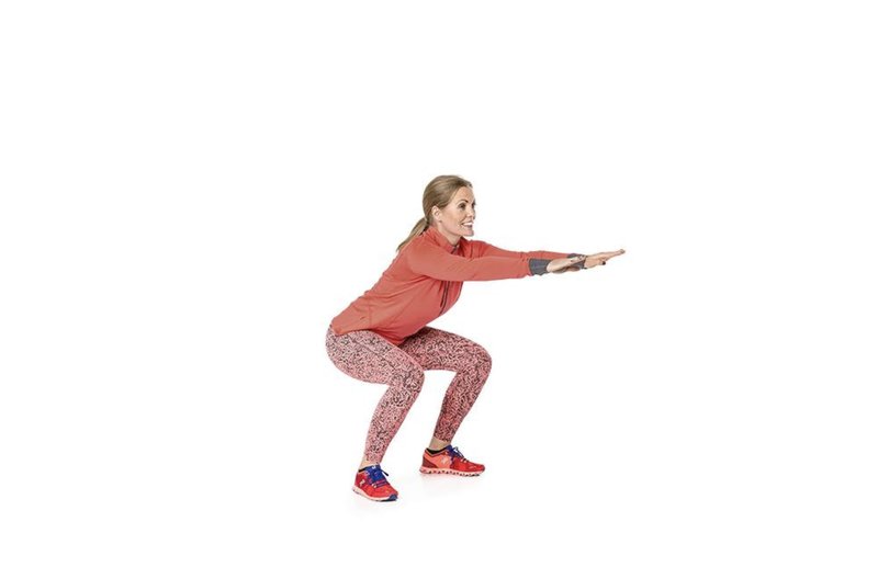 Air squats Air squats